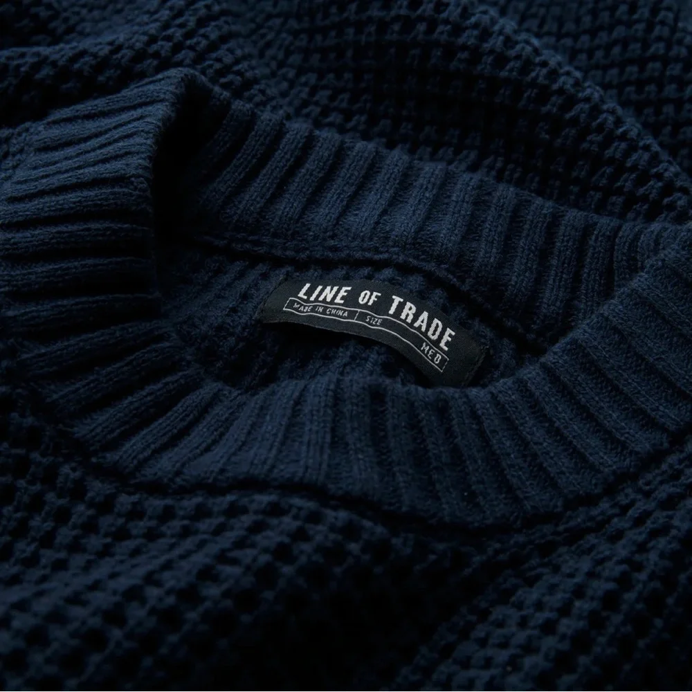 Line of Trade - Norfolk Waffle Knit Sweater